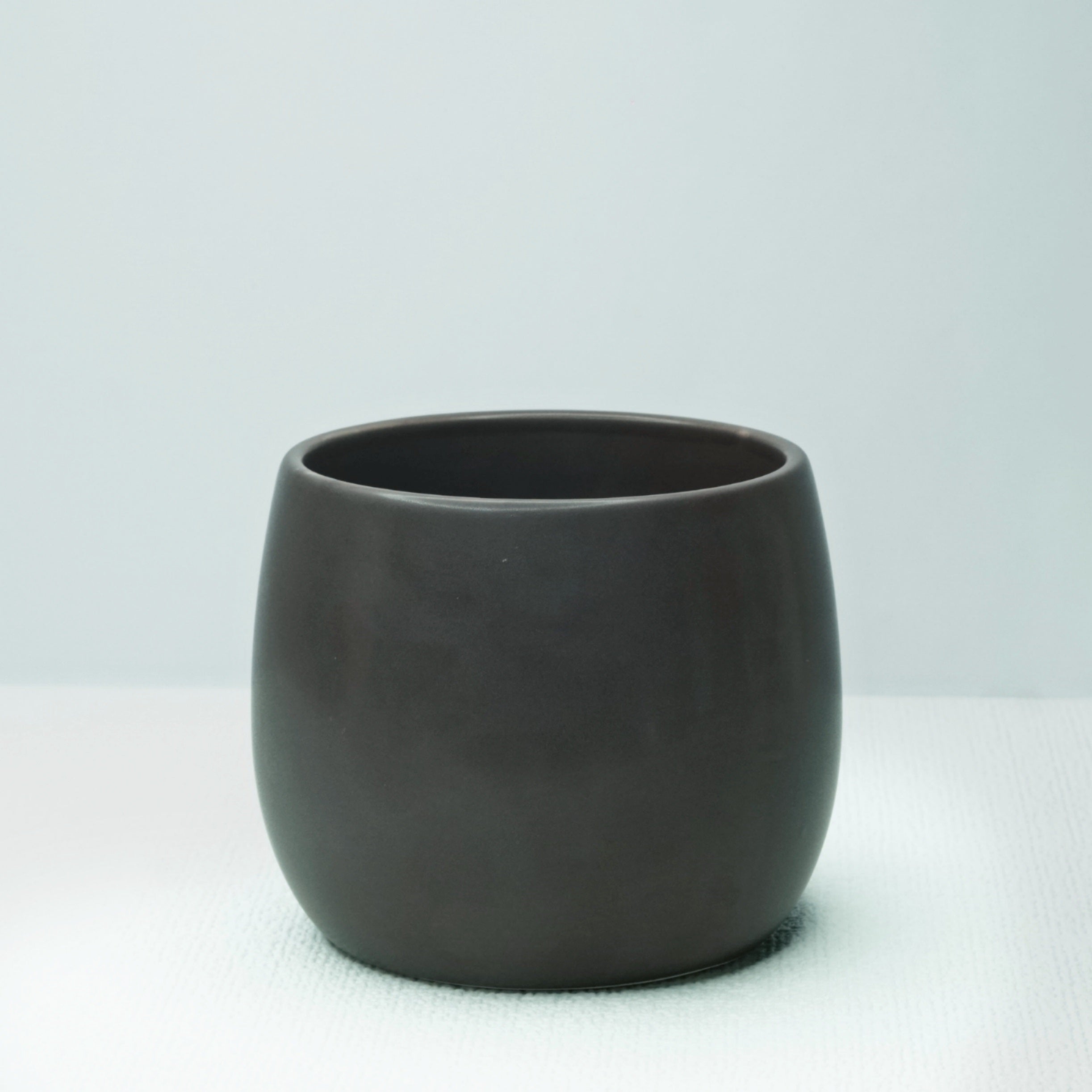 Dark Chocolate Ceramic Pot 5 inch